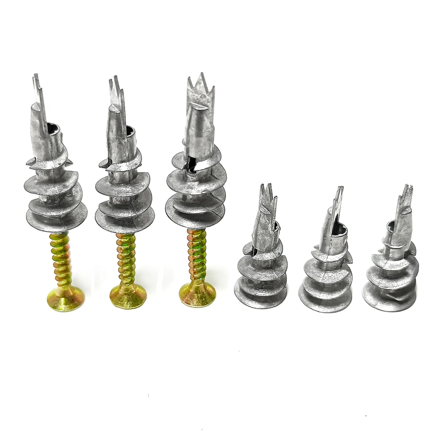 54pcs Self-Drilling Anchor & Screw Assortment — Multipurpose Drywall & Plasterboard Kit for Secure Fastening