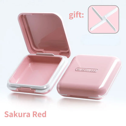 Orthodontic Retainer Storage Box – Portable Teeth Denture Cleaner & Soaking Case for Braces