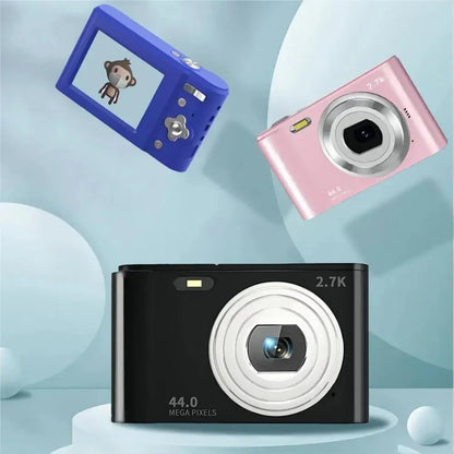Digital Kids Camera — Compact 1080P Camcorder with Autofocus, 8x Zoom for Beginner Photography