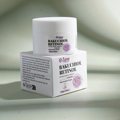 Retinol Face Cream & Serum – Hydrating, Repairing, Anti-Aging Moisturizer for Skin Rejuvenation
