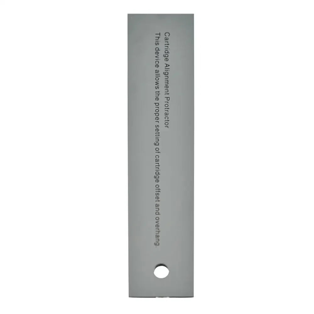LP Vinyl Stylus Azimuth Gauge — Cartridge Calibration Ruler for Turntable Tonearm Adjustment