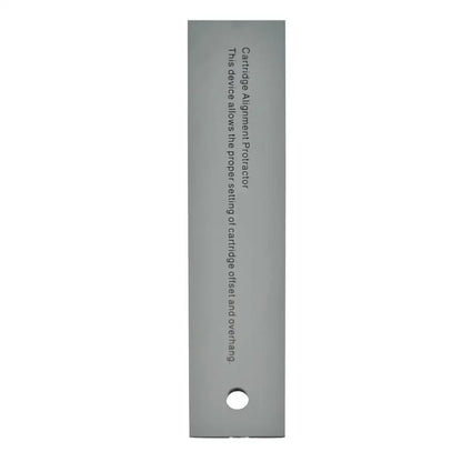 LP Vinyl Stylus Azimuth Gauge — Cartridge Calibration Ruler for Turntable Tonearm Adjustment