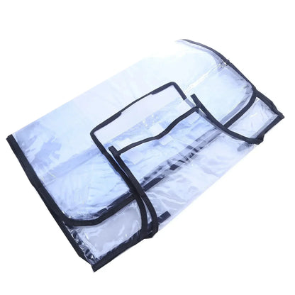 Full Transparent Luggage Cover – Waterproof, Dustproof, Durable PVC Suitcase Protector for Travel