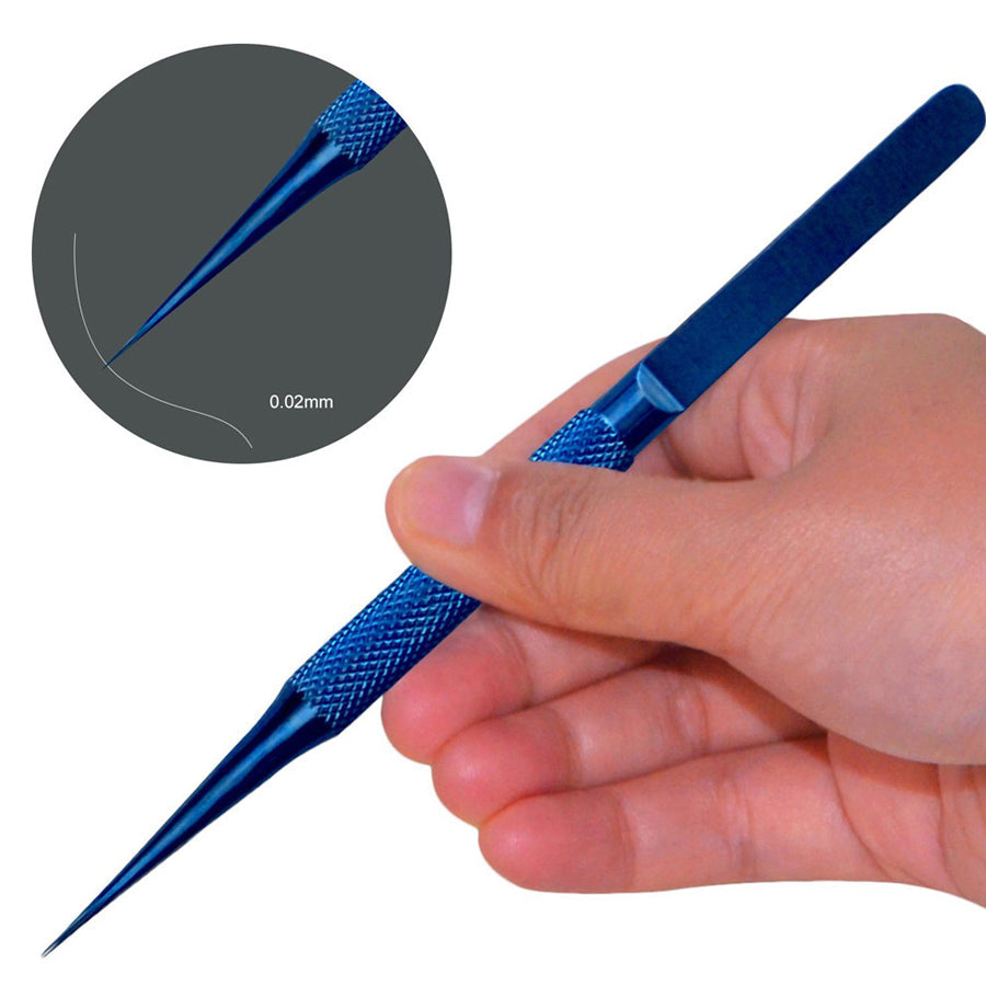 Precision Titanium Alloy Tweezers — Professional Antimagnetic Electronics Repair Forceps