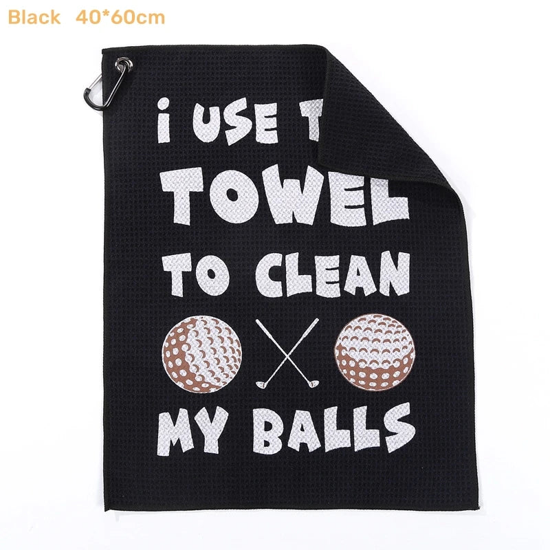 Golf Towel – Digital Print Logo, Super Absorbent & Soft Skin-Friendly Towel for Golf Course
