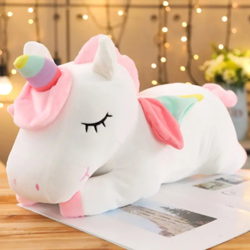 Kawaii Horse Plush Toy – Soft Huggable Stuffed Animal Dolls, 25/50cm Birthday Gift for Children & Girls