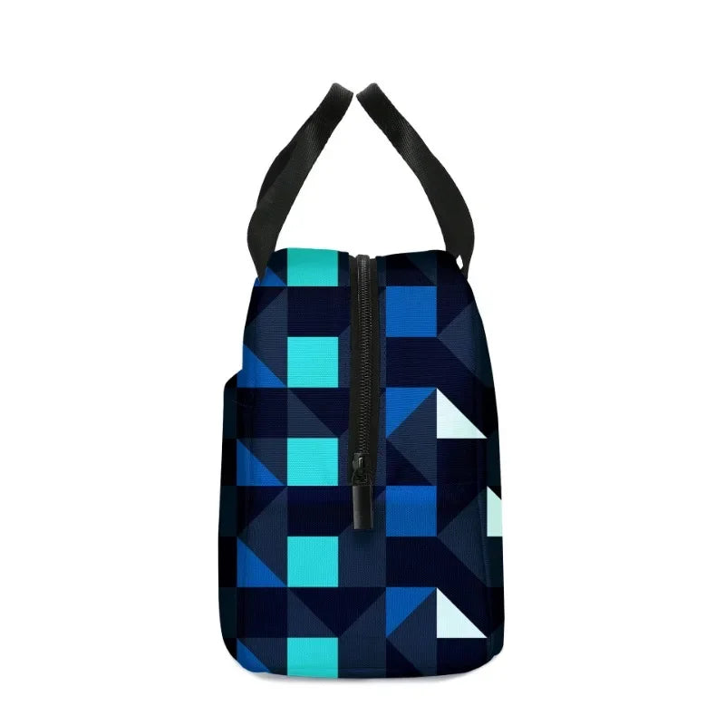 Roblox Game Lunch Bag – Cartoon School Meal Bag with Thermal Insulation, Portable Food Storage for Kids, Children’s Gift