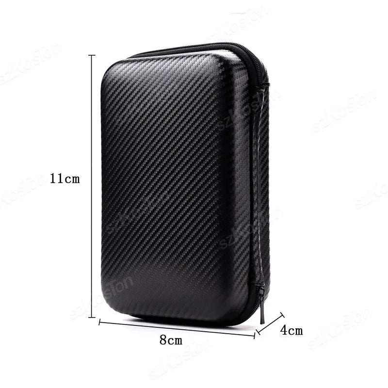 Mini Storage Bag Case for GoPro Hero 13–6 — Compact Carry Case for SJCAM, AKASO, DJI Osmo, Action 5 Pro & Camera Accessories