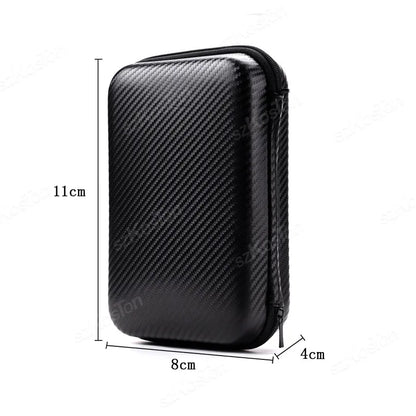 Mini Storage Bag Case for GoPro Hero 13–6 — Compact Carry Case for SJCAM, AKASO, DJI Osmo, Action 5 Pro & Camera Accessories