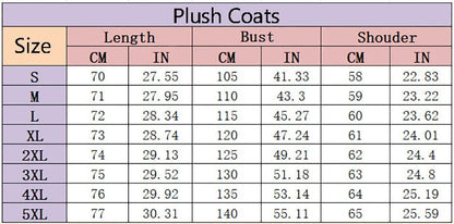 Oversized Jacket for Women – 2023 Autumn Winter Warm Plush Hooded Coat, Loose Fit Streetwear with Pockets