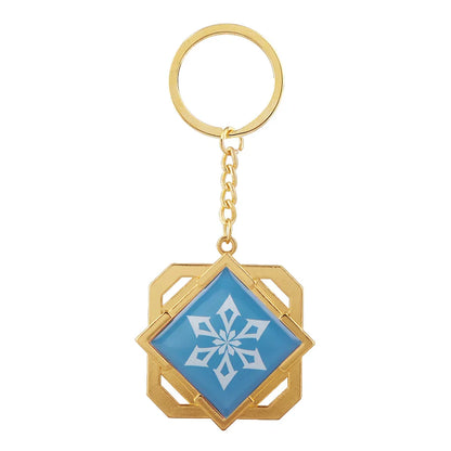 Genshin Impact Venti Eye Keychain 1:1 – Luminous Anime Cosplay Key Ring Backpack Pendant Gaming Accessories Gift