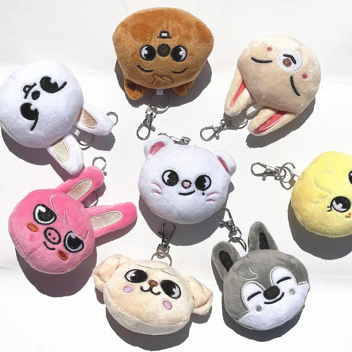 Stray Kids SKZOO Plush Keychain – Cute Pendant Doll Toy, Couple Gift for Christmas & Birthday