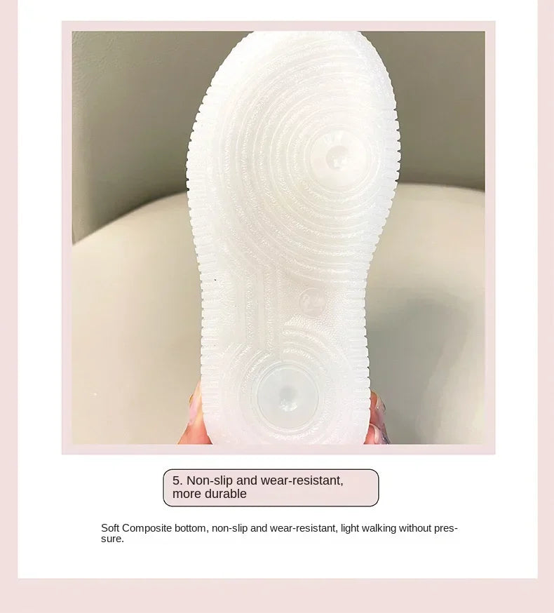 LED Kids Shoes for Girls — Cute Hello Kitty Cartoon Canvas Sneakers, Soft-Bottom Casual Shoes, Baby Girl Kawaii Footwear