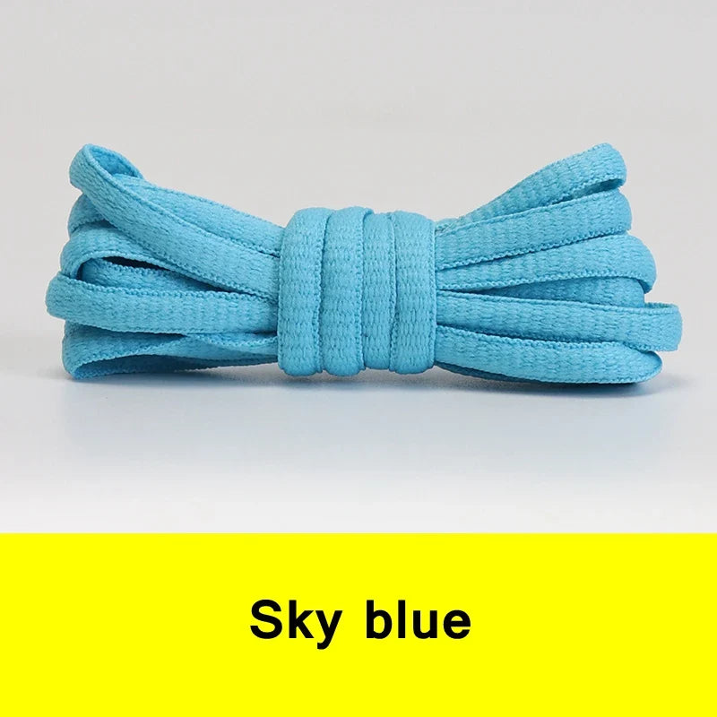 Oval & Semicircle Sneakers Shoe Laces – Classic Woven Round Shoelaces for Adult Unisex Casual & Sports Shoes