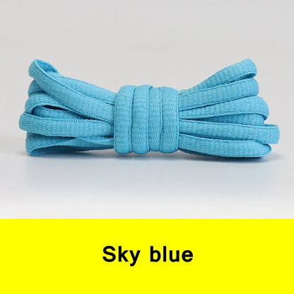 Oval & Semicircle Sneakers Shoe Laces – Classic Woven Round Shoelaces for Adult Unisex Casual & Sports Shoes