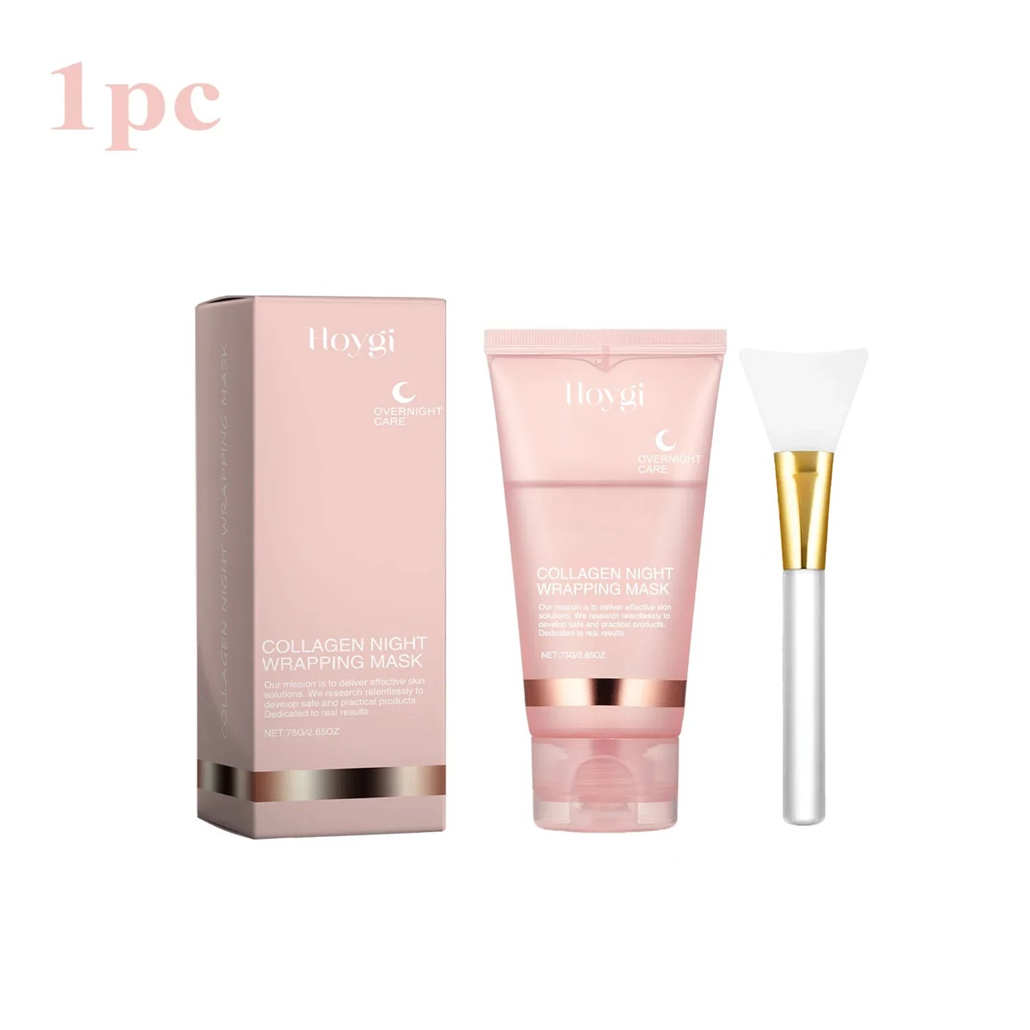 Overnight Collagen Peel-Off Mask Set – Night Mask for Deep Moisturizing