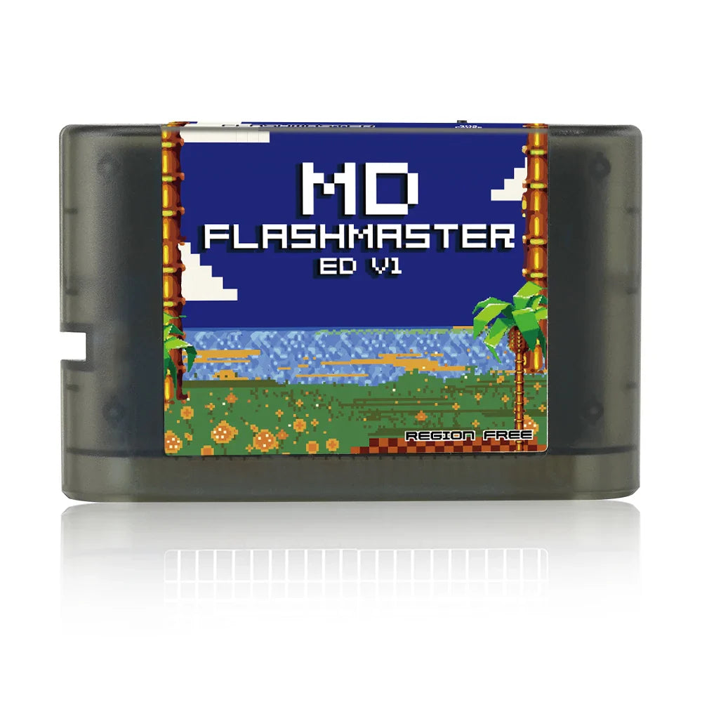 4000-in-1 Mega Everdrive V1 with 8GB TF Card — MD Game Cartridge for SEGA Genesis Mega Drive & Master System Consoles