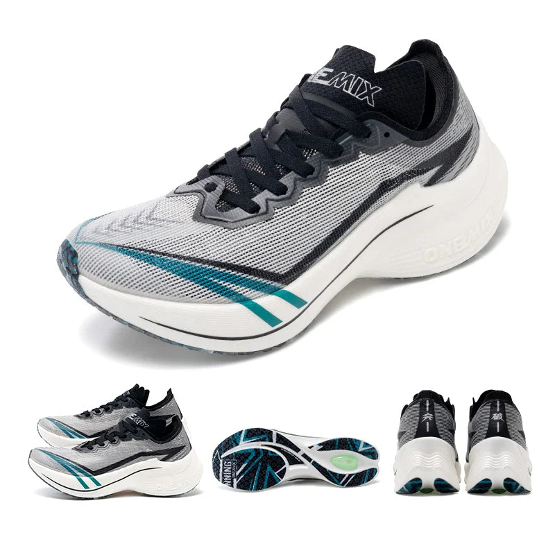ONEMIX 2025 Carbon Plate Marathon Running Shoes - Ultralight Shock-Absorbing Sneakers with Stable Support