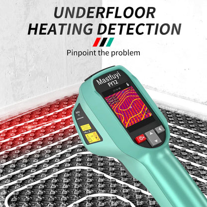 MASTFUYI Rechargeable Thermal Imaging Camera – Handheld Infrared Imager, -20℃ to 550℃, Waterproof, Dustproof & Drop Resistant