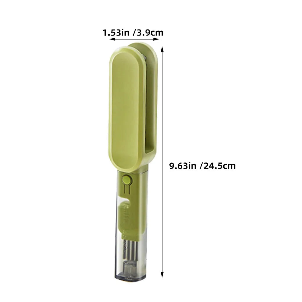 4-in-1 Multi-Purpose Scrubber Brush – Efficient Cutlery Cleaner, Meat Mincer & Sharpener Household Tool
