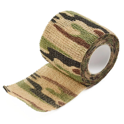 Camouflage Invisible Tape — Reusable Self-Cling Camo Wrap for Hunting Rifle & Outdoor Camping