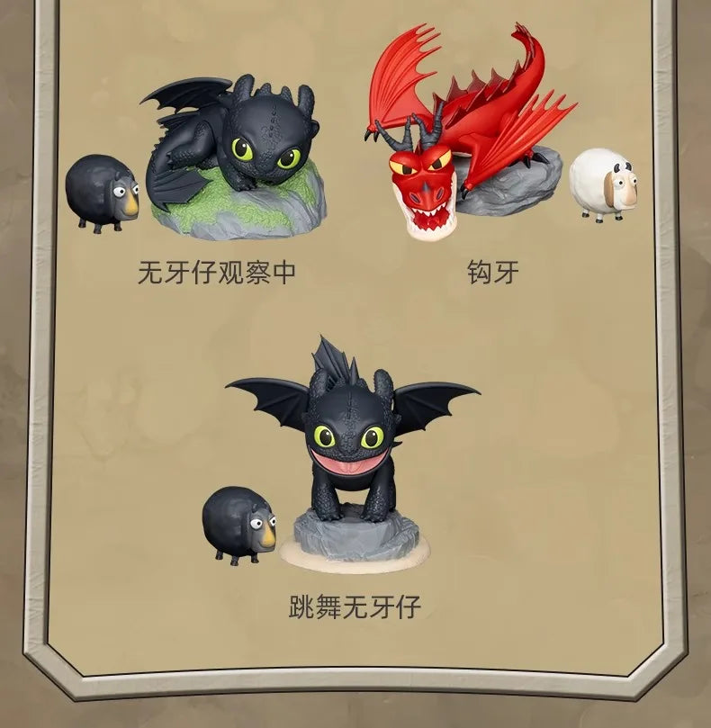 How to Train Your Dragon Toothless Action Figure – Night Fury Anime Toy, Children’s Collectible Figure