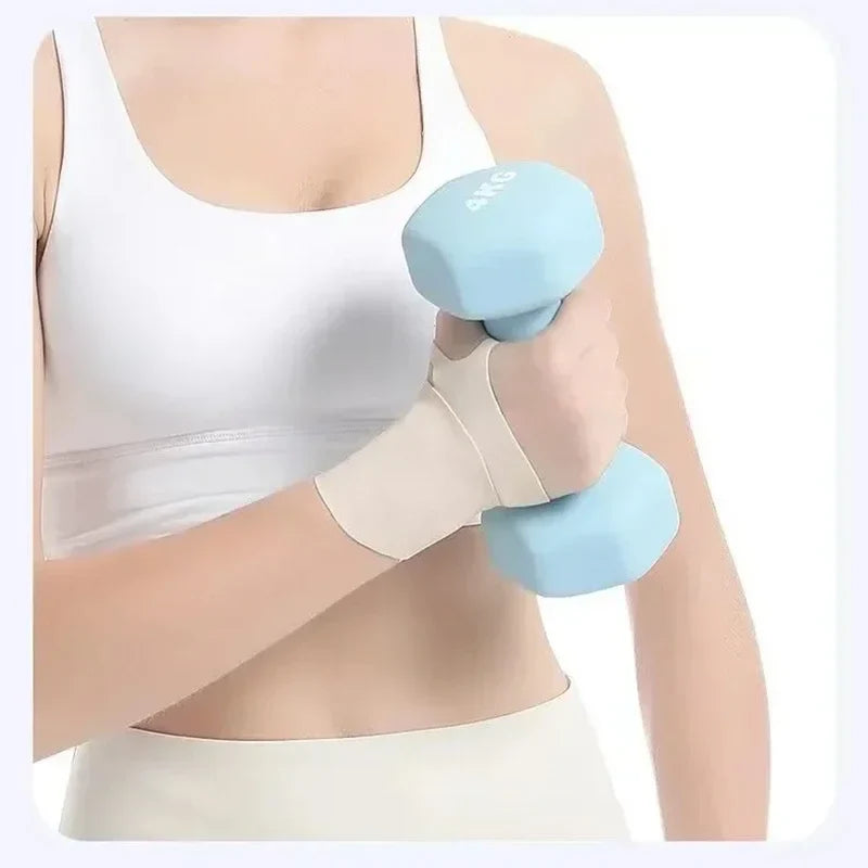Ultra-Thin Elastic Wristband — Adjustable Breathable Compression Wrist Guard for Tendon Support & Pain Relief