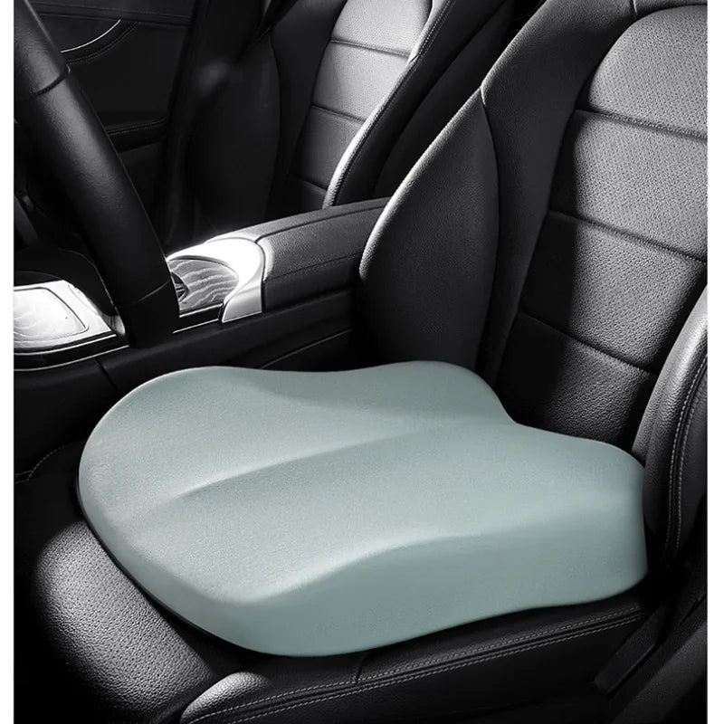 Car Booster Seat Cushion — Heightening, Breathable Portable Seat Pad for Fatigue Relief, Comfortable Driving