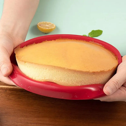 4–10 Inch Silicone Round Cake Pan Set – 2, 3, 4 Tier Heat-Resistant Cake Mold for Baking