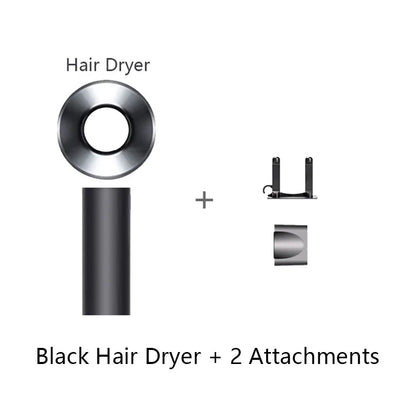 Professional 5-in-1 Ceramic Hairdryer with Diffuser & Nozzles – Powerful 100V Blow Dryer for Salon & Home