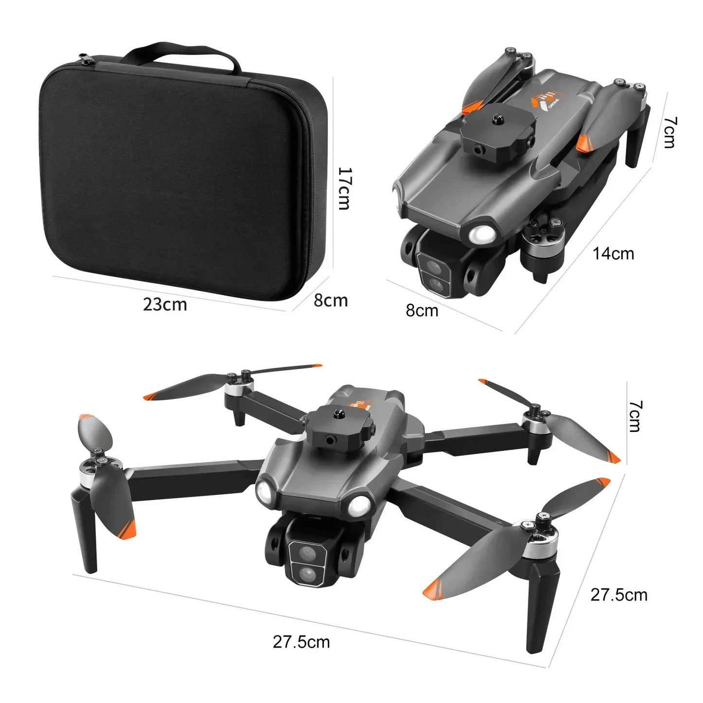 New S119 Mini Drone – 8K Dual Camera, 5G WIFI, Smart Obstacle Avoidance, FPV, Brushless Motor RC Quadcopter