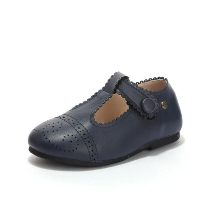 Kids Leather Shoes - Soft Mary Jane & Oxford Flats for Baby Girls and Boys, Princess & Dress Style