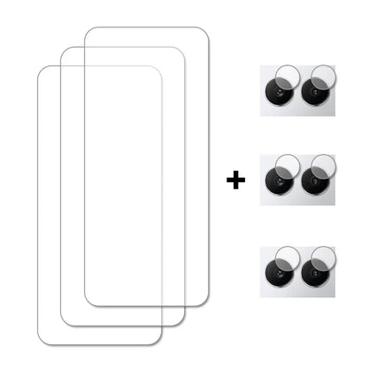 Tempered Glass Screen Protector for OnePlus Nord 4 — Protective Glass & Camera Lens Film