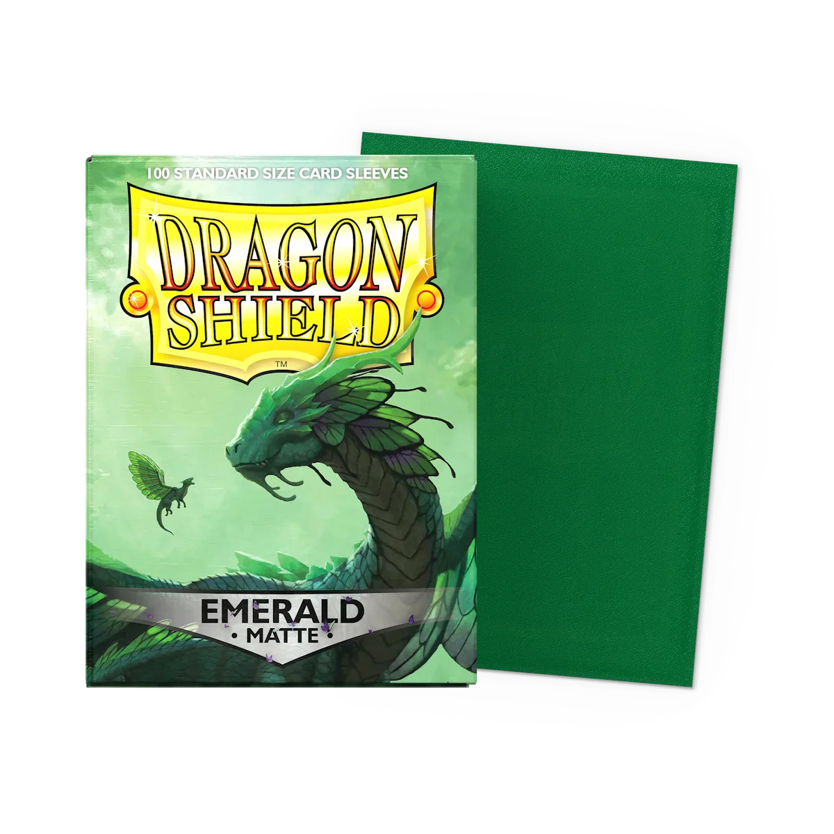 100PCS Dragon Shield Card Sleeves Box — Multicolor Matte Protectors for TCG, PTCG & Board Games