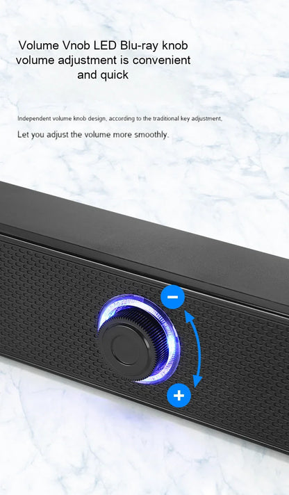 High-Quality Desktop Bluetooth & Wired Microphone - Dual-Purpose Speaker with High Volume