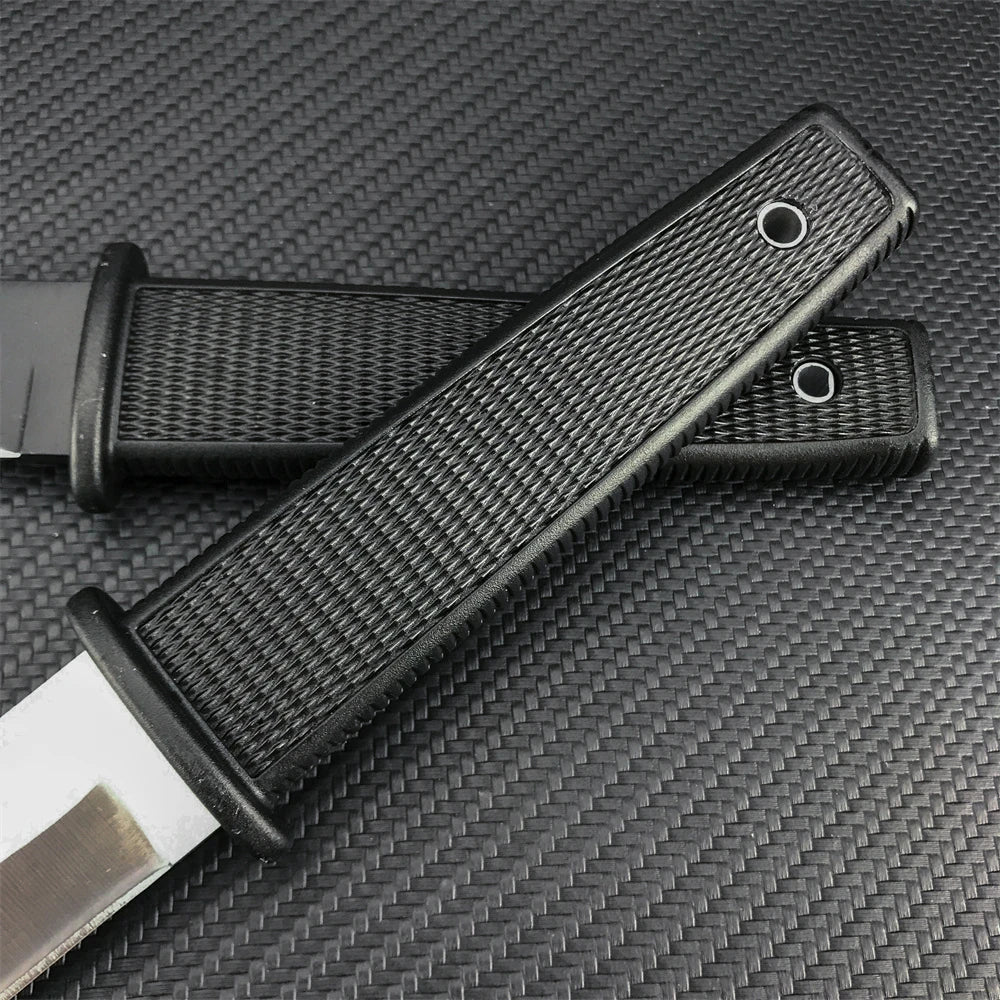 CS KOBUN Tactical Fixed Blade Knife – 8Cr13Mov Tanto Blade for Outdoor, Survival, Hunting & Self-Defense