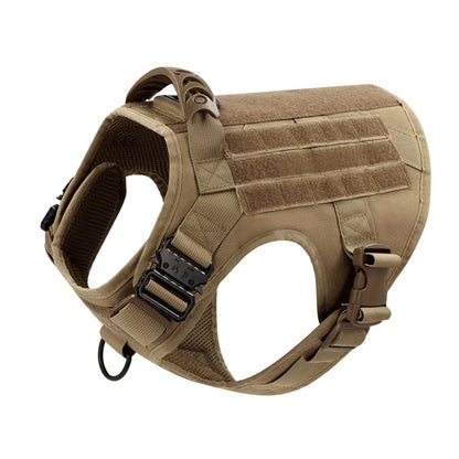 Large Dog Harness & Leash Set — Training & Walking Vest for German Shepherd, Malinois