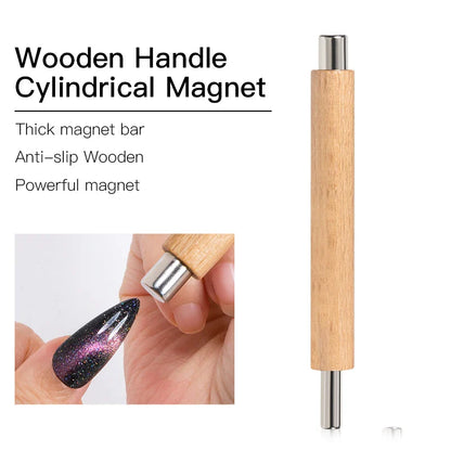 Cat Eye Nail Magnetic Stick – Heart-Shaped Magnet Tool for UV Gel Polish & Manicure Design