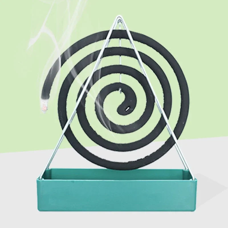 Modern Mosquito Coil and Incense Holder: Repellent Incense Rack for Home, Bedroom, Patio – Stylish Coil Burner Frame