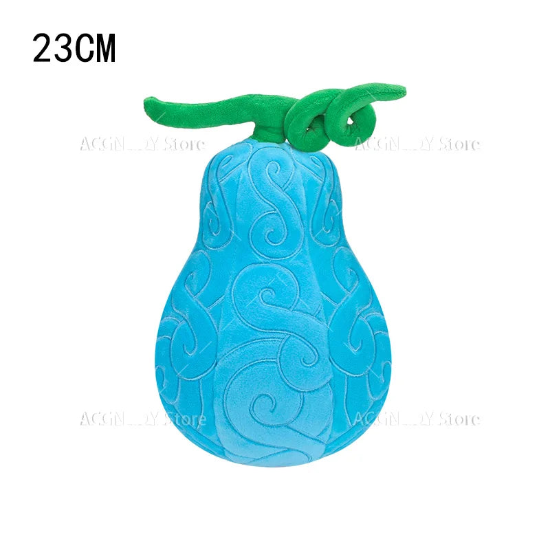 6 Styles Fruit Plush Toys – Anime Soft Stuffed Toys: Gum-Gum, Op-Op, Tremor-Tremor, Flower-Flower, Flame-Flame, Fish-Fish Gifts