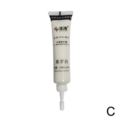 20ML Multicolor Wooden Furniture Scratch Repair Cream — Damage Repair Filler Paint for Refinishing, 1PC