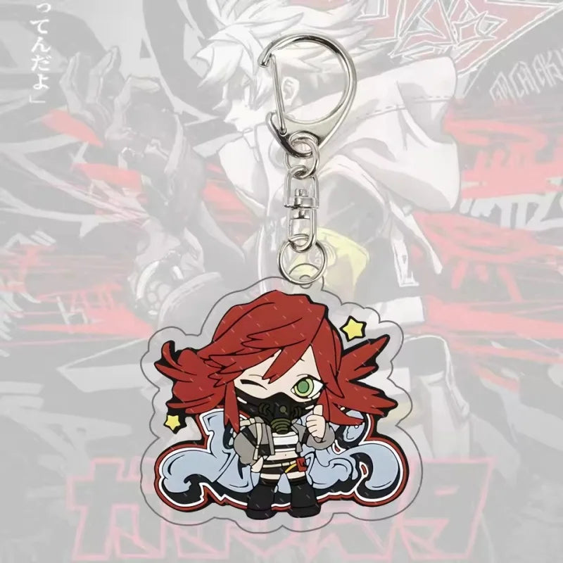 Gachiakuta Anime Acrylic Keychain – Zanka, Riyo, Jabber, Rudo & Enjin Cosplay Fan Gift Desk Decor Collectible