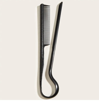 Hair Straightening Comb - V-Type Straightening Brush for Women, DIY Salon Haircut & Professional Styling Tool