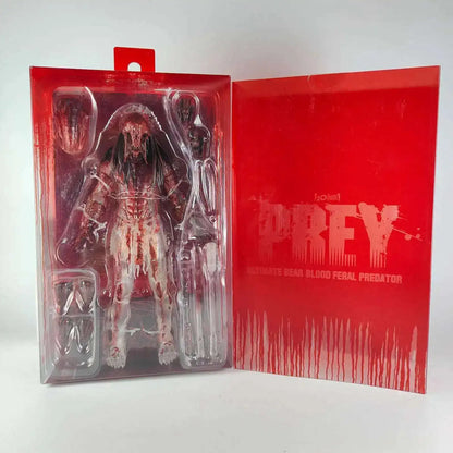 NECA Shaman Ahab Ultimate Scout Warrior Action Figure – Lost Battle Feral Jungle Hunter Predator Collector Toy