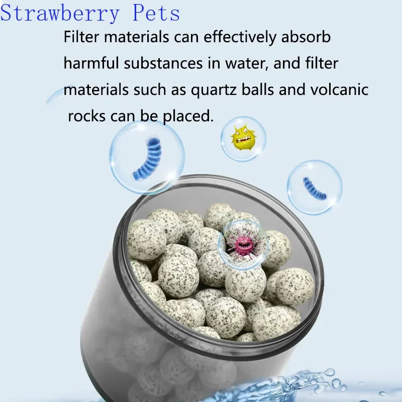 Aquarium Sponge Filter with Air Pump – Bio Skimmer & Biochemical Filter for Fish Tanks