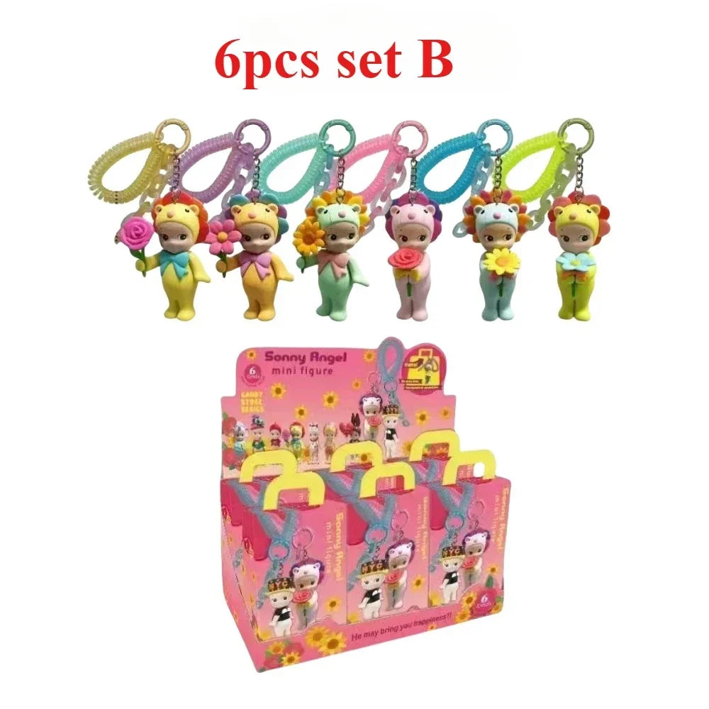 Candy House Keychain Blind Box – Cute Handmade Doll Bag Pendant for Girls