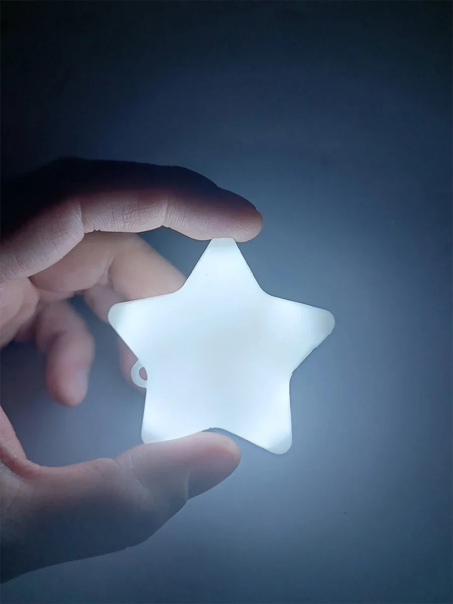 Five-Pointed Star LED Handbag Lamp – Touch-Sensitive Night Light with Automatic Sensor, Gift Idea