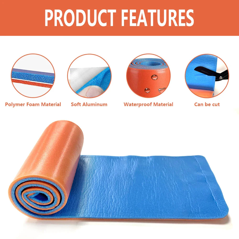 First Aid Universal Aluminum Splint Roll — Medical Survival Polymer for Bone Support, Emergency Kit for Outdoor & Travel