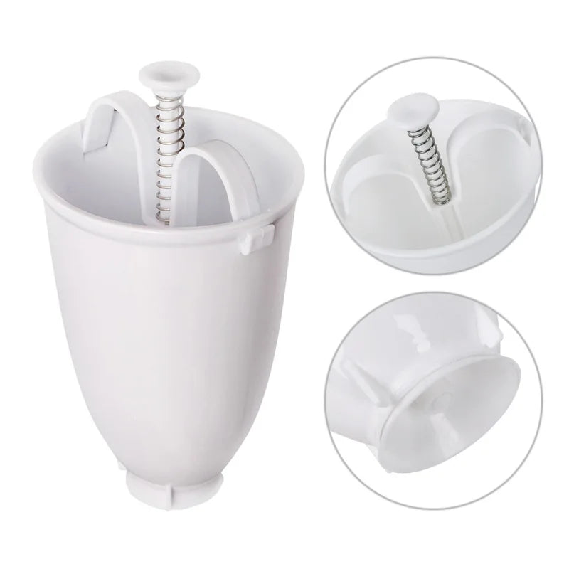 1-10PCS Plastic Manual Donut Maker - DIY Deliciousness on Fast Forward!