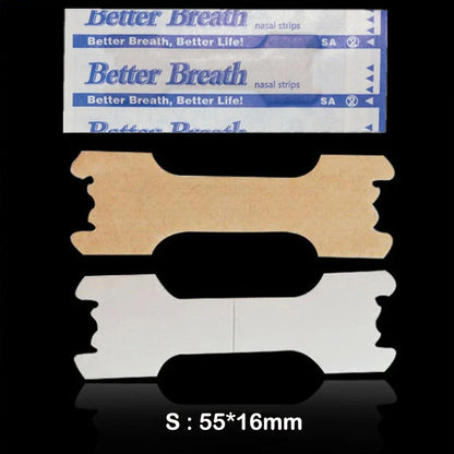 Breath Nasal Strips | 100/200/300PCS Anti-Snoring Nose Patches for Easier Breathing & Better Sleep Aid